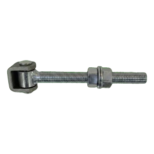 Állítható kapu zsanér M18 acél - hosszú L180 mm csavarozható