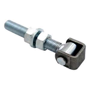 Állítható acél zsanér M20 szárnykapukhoz – horganyzott, L150 mm