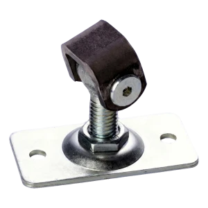 Állítható kapupánt téglalap alakú táblával M12 75×38 mm horganyzott acél