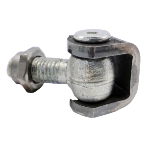 PSG állítható zsanér M12 popszegecs-anyához – horganyozott acél kapukhoz és kerítésajtókhoz