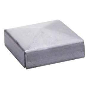 Postal – acél borítéktetős sapka kerítésoszlopra 100×100 mm