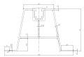 Trapéz Híd 40cm H-70 EPDM-ből Trapézlemezből készült tetőkhöz PV-02-04-02 (1)