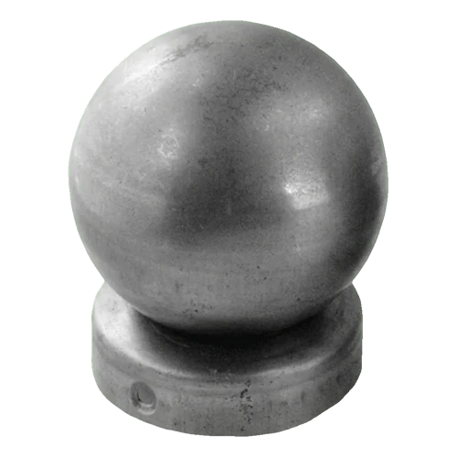 Kerítés tetőfedél acélból Fi 48 mm oszlopra díszgömbel Fi 60 mm 001-591 (1)