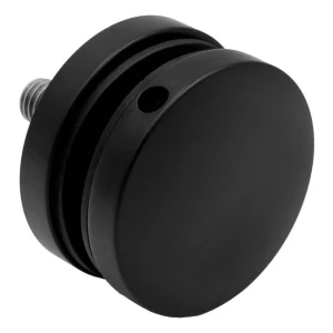Pontszerelő üvegfogó 8-17,52 mm Ø 50/8/M10x50 AISI 304 síkfelületi rendszer fekete
