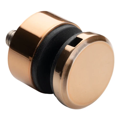 Pontrögzítő üveghez 6-12 mm fi 30/13/M8x40 AISI 304 sík rendszer réz 000-481 (1)