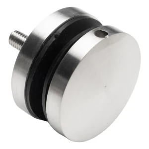 Pontrögzítő üveghez 8-17,52 mm fi 50/8/M8x45 AISI 304 sík rendszer szatén