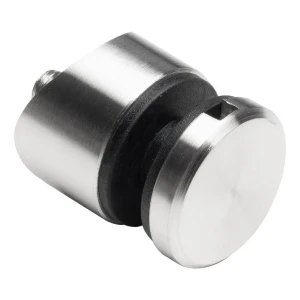 Pontszerelő üvegtartó 6-12mm Ø 30/13/M8x40 AISI304 rendszer 42,4 szatén