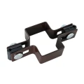 Közbenső kerítéspanel bilincs 40x60 barna GPV-700-05 (1)