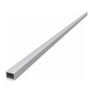 Alumínium téglalap cső 8×12×1 mm – zárt profil H=2000 mm EN AW-6060