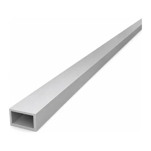 Alumínium téglalap cső 15×25×2 mm – zárt profil EN AW-6060, L=2000 mm