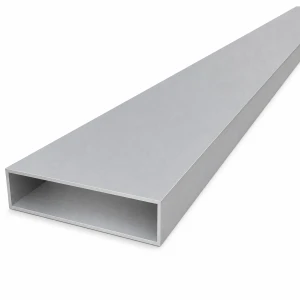 Alumínium téglalap cső 20×80×1,5 mm – zárt profil EN AW-6060, L=2000 mm