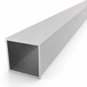 Alumínium négyzetes cső 60×60×3 mm – zárt profil L=2000 mm EN AW-6060