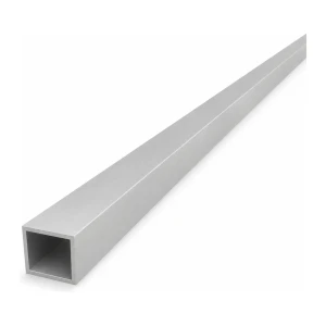 Alumínium négyzetes cső 20×20×1,5 mm EN AW-6060 – hossz 2000 mm