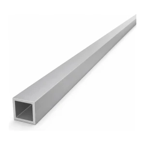 Alumínium négyzetes cső 20×20×2 mm – zárt profil L=2000 mm