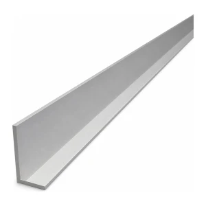 Alumínium egyenlőtlen szárú szögvas 40×20×2,6 mm – L profil, hossz 2000 mm