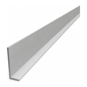 Alumínium egyenlőtlen szárú szögvas 50×20×2 mm – L profil, hossz 2000 mm