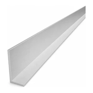 Egyenlőtlen szárú alumínium szögvas 50×25×3 mm – L profil, hossz 2000 mm