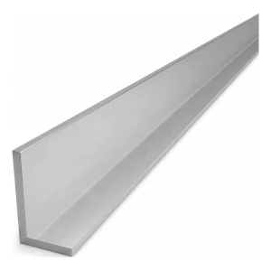 Egyenlőtlen szárú alumínium szögvas 50×30×4 mm – L profil, hossz 2000 mm