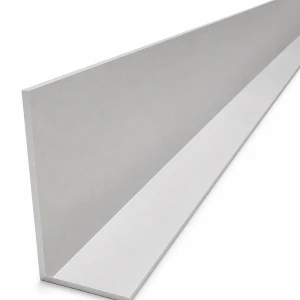 Alumínium egyenlőtlen szárú szögvas 100×50×3 mm – L profil, hossz 2000 mm