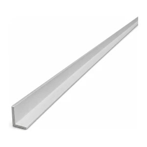 Alumínium egyenlő szárú szögvas 15×15×2 mm – L profil, hossz 2000 mm