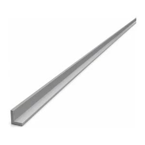 Alumínium egyenlő szárú szögvas 10×10×2 mm – L profil, hossz 2000 mm