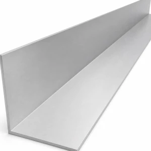Alumínium egyenlő szárú szögacél 80×80×3 mm EN AW-6060 H=2000 mm