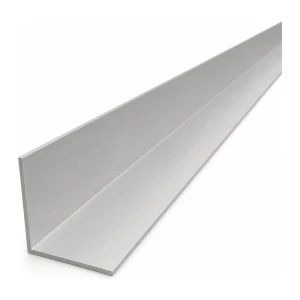 Egyenlő szárú alumínium szögacél 50×50×2 mm – L profil, hossz 2000 mm