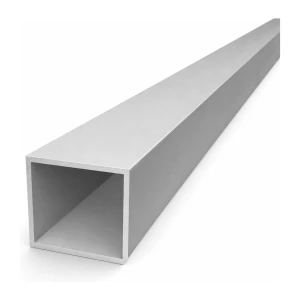 Négyzetes alumínium profil 40x40x2 mm hossz 6 m PA38 EN AW-6060 T66