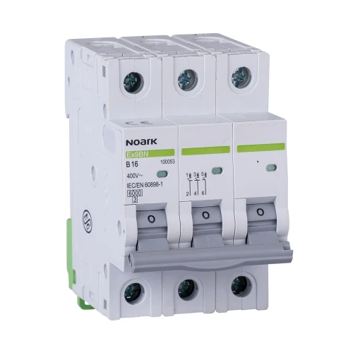 Áramköri megszakító 6 kA, ch-ka B, 16 A, 3 pólusú PV-200-100053