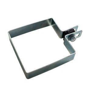 Végső bilincs kerítéspanelekhez 100x100 mm horganyzott