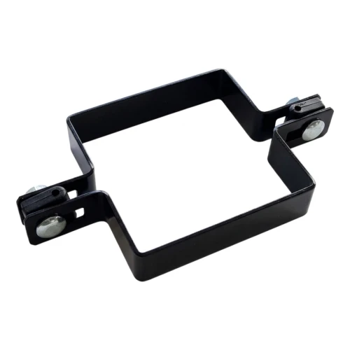 Közbenső panel bilincs kerítéspanelekhez 100x100 mm fekete 000-778 (1)