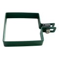 Végzáró bilincs kerítés panelek 100x100 mm zöld 000-783 (2)