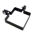 Sarokbilincs kerítéspanelekhez 100x100 mm fekete 000-774 (1)