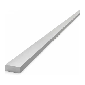 Alumínium laposrúd EN AW-6060 T64, 20×8 mm, hossz 2000 mm