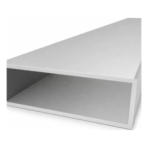 Alumínium téglalap cső 50×150×4 mm – zárt szelvény EN AW-6060, L=2000 mm