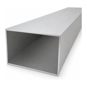 Alumínium téglalap cső 100×150×3 mm – zárt profil H=2000 mm