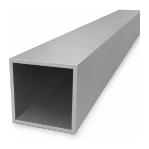 Négyzetes alumínium cső 100×100×5 mm – zárt profil L=2000 mm