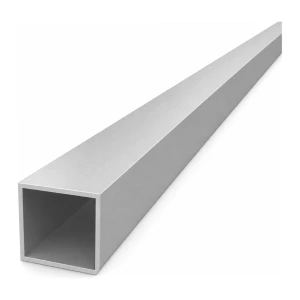 Alumínium négyzetes cső 30×30×1,5 mm – zárt profil EN AW-6060 H=2000 mm