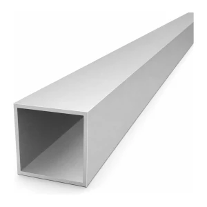 Alumínium négyzetes cső 45×45×2 mm EN AW-6060 – hossz 2000 mm