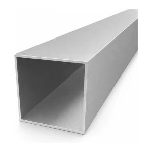 Alumínium négyzetes cső 70×70×2 mm – zárt profil L=2000 mm EN AW-6060