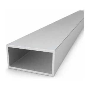 Alumínium téglalap cső 40×80×3 mm – zárt profil H=2000 mm