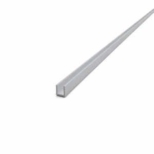 Alumínium U-profil EN AW-6060 C/U 8×8×1 mm, hossz 2000 mm