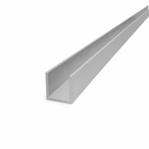 Alumínium U-profil 25×25×2 mm – nyitott C/U szelvény, hossz 2000 mm