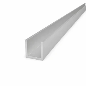 Alumínium U-profil (C-profil) 30×30×3 mm – EN AW-6060 L=2000 mm