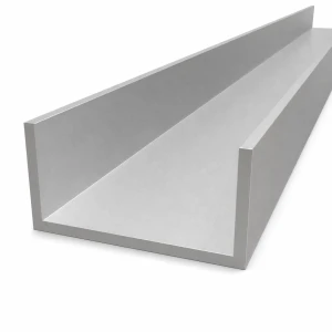 Alumínium U-profil 100×50×5 mm – C/U szelvény EN AW-6060 H=2000 mm