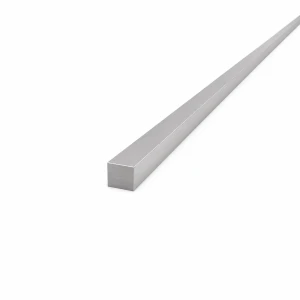 Tömör négyzetes alumínium rúd 10×10 mm – EN AW-6060, L=2000 mm