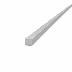 Tömör négyzetes alumínium rúd 12×12 mm EN AW-6060 T64, L=2000 mm