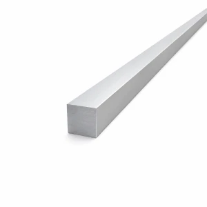 Tömör négyzetes alumínium rúd 20×20 mm EN AW-6060 – hossz 2000 mm