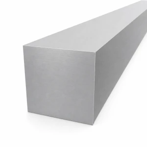 Tömör négyzetes alumíniumrúd 70×70 mm – duralumin 2017A T4, L=2000 mm