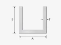 Alumínium C-profil 21×20×1,4 mm – C/U profil 2000 mm hosszban 001-884 (2)
